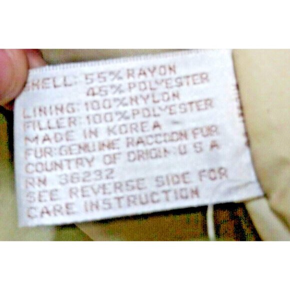 Glacier Field Jacket Hooded Express M/L/XL Puffy Insulated Parka jacket Ivory - Picture 7 of 9